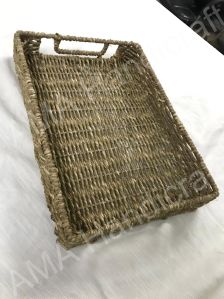 Rectangle Jute Tray