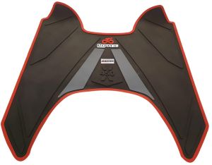 FOOTMAT FOR 450X & PLUS BLACK & RED 1