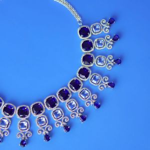 Artificial Cushion Necklace Set