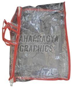 PVC Zipper Kurti Packaging Bag