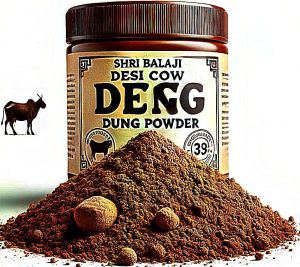 cow dung powder