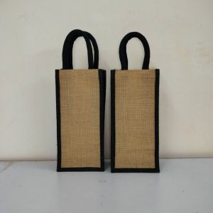 13 X 6 Inch Jute Lunch Bag