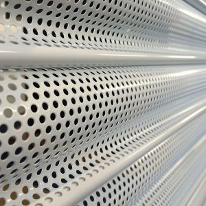 perforated rolling shutter