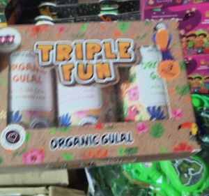 Triple Fun Organic Gulal