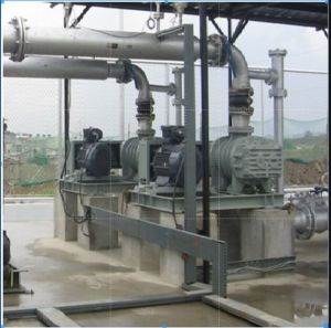 Bio gas upgrading system