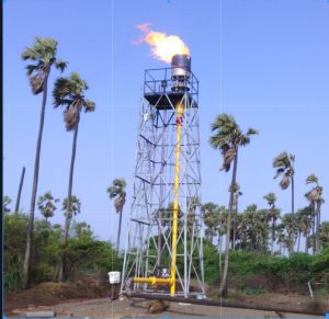 Open Gas Flare System