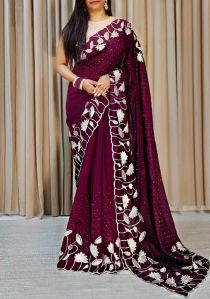 Georgette Designer Saree