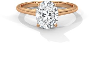 1 carat diamond ring for gift