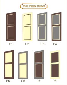 pvc panel doors