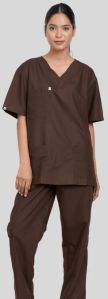 Veda V- Neck Americano Women Scrub