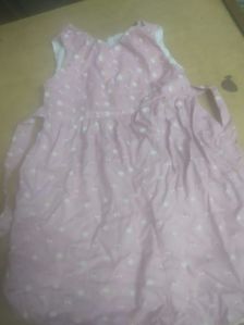 Pink Sola Rose Flower Frock