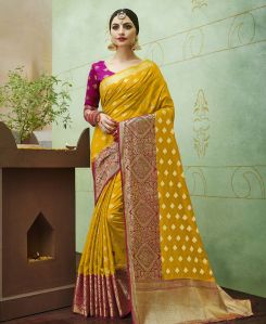 Pure banarasi silk saree