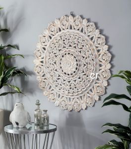 Wooden Hand Carved Wall Decor Hanging