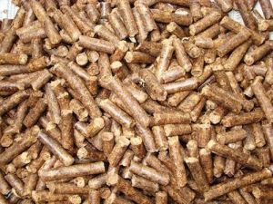 Groundnut Shell Biomass Pellet