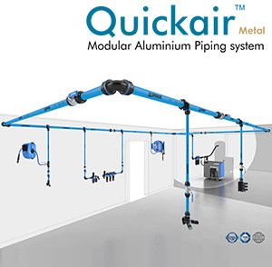 quickair aluminum piping