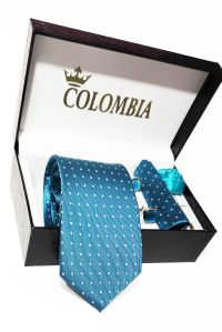 Sea Green Necktie Set