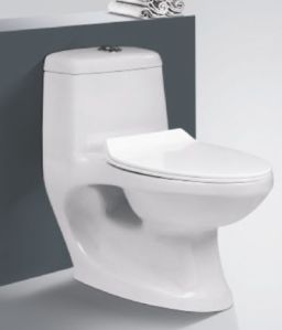 White One Piece Toilet Seat