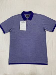 Mens Polo Neck Plain T Shirt