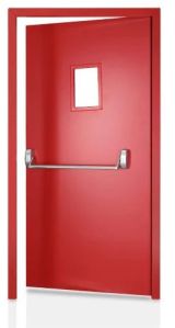 Single Frame Fire Door