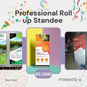 Promotional Aluminium Roll Up Banner Standee - Rk Advertising