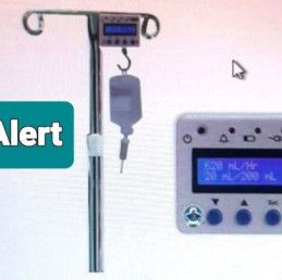 iv alert drip alarm system