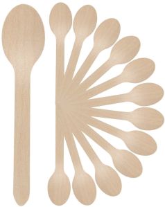 140mm Disposable Wooden Spoon