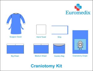 SMMS Craniotomy OT Kit, For Hospital