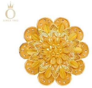Twilight Flower Gold Ring