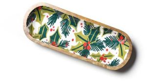 Wooden Enamel Tray