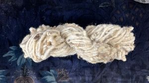 handcarded wool yarn