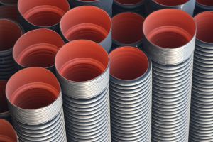 Double Wall Corrugated Pipe ID 200mm