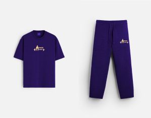 cotton round neck t-shirt lower set