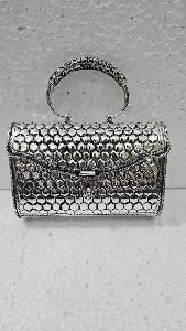 Sterling Silver Clutch Purse