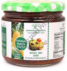Homemade Mango and Jackfruit Pickle