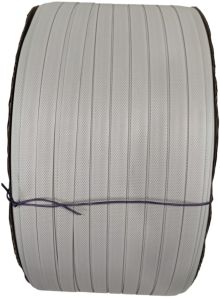 15 Mm off White Coated PP Box Strapping Roll