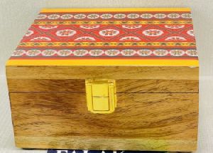 Wooden Printed Jewelry Box
