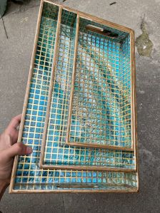 Wooden Tray Set for Home, Hotel & Restaurant