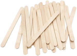 114mm Ice Cream Stick Straight Edge Loose Sticks