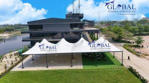 Tensile Garden Roofing Gazebo