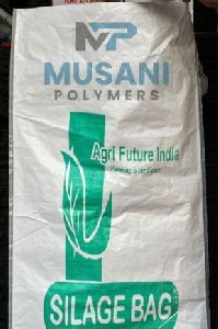 White HDPE Woven Printed Sack Bag