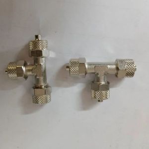 Stainless Steel Pneumatic Tee Zero Leak