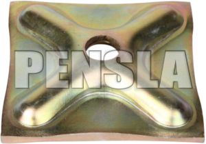 Square Pressed Formwork Waller Plate for Tie Rod