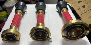 Storz Fire Hose Nozzle Dual Purpose Brass 38/50/65mm with 81mm Lug IMPA 33360103
