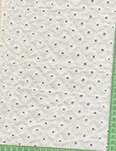 Cotton Schiffli Embroidery Fabric