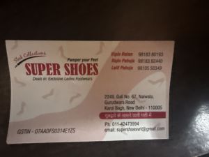 Ladies Fancy Footwear