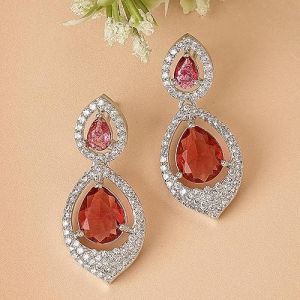 NIPSTec Red Drop Party Earrings