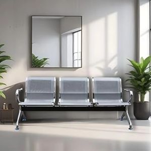 three seater waiting area chair
