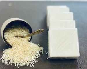 Organic Handmade Rice Scrub Soap