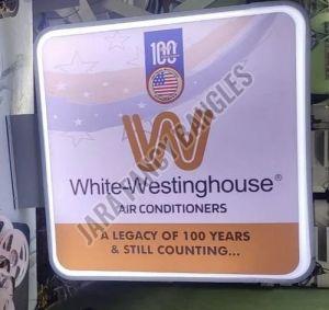 Square PVC LED Sign Boards