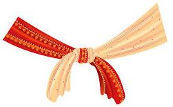 Indian Wedding Gathbandhan Dupatta Set